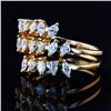 Image 2 : 0.71 ctw Diamond 18K Yellow Gold Ring