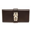 Image 1 : Hermes Medor 29cm clutch brown leather