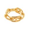 Image 5 : Hermes Gold Plated Metal Chaine D'ancre Scarf Ring