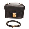 Image 1 : Louis Vuitton Monceau Handbag Black Epi Leather