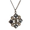 Image 3 : Chanel Silver Gem CC Necklace