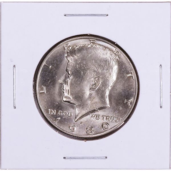 1980 Kennedy Half Dollar Coin