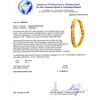 Image 4 : 13.76 ctw Diamond 14K Yellow Gold Tennis Bracelet