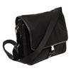 Image 2 : Prada Black Nylon Saffiano Trimmed Tessuto Messenger Bag