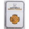 Image 1 : 1899 $10 Eagle Gold Coin NGC MS63