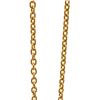Image 8 : Chanel Gold Metal Vintage CC Round Pendant Necklace