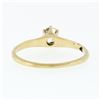 Image 7 : Antique Victorian 14k Gold 0.36 ctw Old Mine Cut Diamond Solitaire Engagement Ri