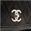 Image 5 : Chanel Flap Bag Single flap shoulder Black Leather