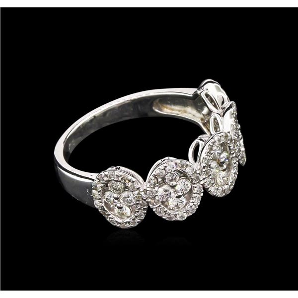 0.97 ctw Diamond Ring - 14KT White Gold