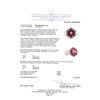 Image 5 : 17.41 ctw Natural Rubellite and Diamond Ring - 18KT White Gold