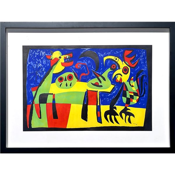 Joan Miro Dog Barking at the Moon