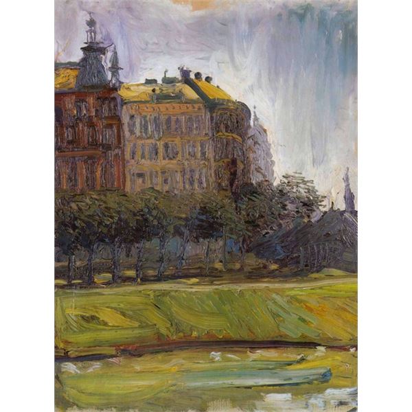 Richard Gerstl - On the Danube Canal