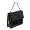 Image 2 : Chanel Black Patent Leather CC Chain Shoulder Bag