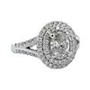 Image 2 : 1.57 ctw Diamond Ring - 14K White Gold