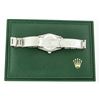 Image 8 : Rolex Ladies Midsize 31mm Black Index Stainless Steel Datejust With Box