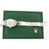 Image 9 : Rolex Ladies Midsize 31mm Black Index Stainless Steel Datejust With Box