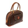 Image 2 : Celine Brown Fabric Leather Macadam Handbag