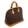 Image 2 : Louis Vuitton Brown Monogram Canvas Alma PM Satchel Bag