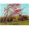 Image 1 : Godward - Landscape Blossoming Red Almond Study