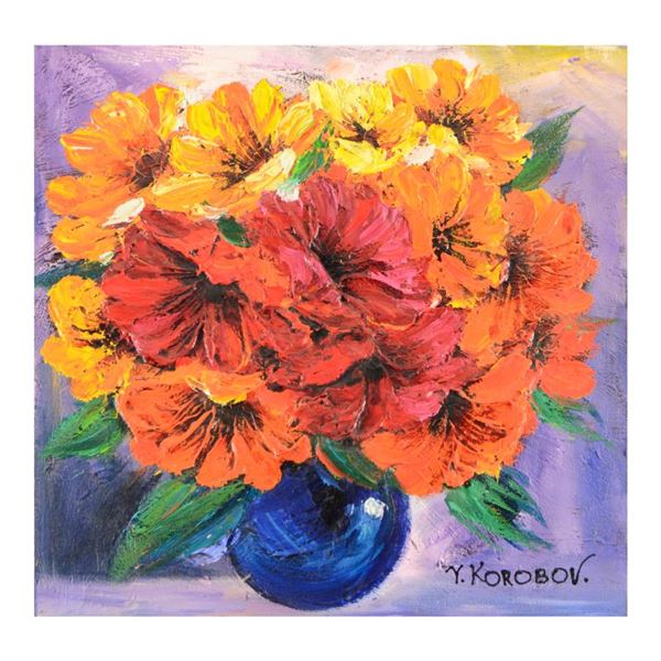 Vase of Flowers by Korobov Original