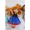 Image 3 : (4) Dolls - Anna, Elsa, Cinderella
