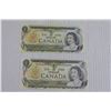Image 2 : (3) 1973 Canadian Dollar Bills