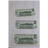 Image 4 : (3) 1973 Canadian Dollar Bills