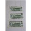 Image 4 : (3) 1973 Canadian Dollar Bills