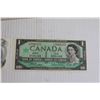 Image 3 : (2) Binders, (2) Canadian Dollar Bills - 1967, 1973