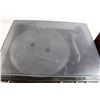 Image 2 : Realistic Record Player - Cracks on Plastic Cover, Untested; (2) RCA Speakers