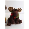 Image 4 : (3) Christmas Reindeer/Moose Decorations