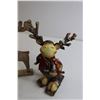 Image 2 : (4) Christmas Moose Decorations