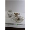 Image 1 : Divided Serving Platter, Cookie Jar, Gravy Boat