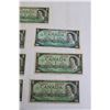 Image 3 : (7) Canadian 1967 $1 Bills
