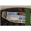Image 2 : * Hankook Winter Radia 155/80R13 Tire