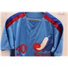 Image 2 : Signed Raines Montreal Expos Bowling Shirt with Certificate of Authenticity- Size Unknown