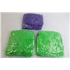 Image 5 : (3) Inflatable Aliens (Purple, Green) - Sealed