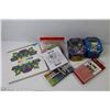 Image 7 : Art Pad - Giant Cards - Card-Jitsu - Pokemon Tin - Plastic Beads - Pentel Oil Pastels