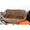 Image 2 : Wicker Basket of Golf Club Socks - Golf Balls - Tees - Club Scrubber