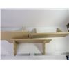 Image 1 : (3) Wood Shelves-10" long