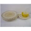 Image 3 : Lot of Plates, Bowls, Saucers, Glasses and more