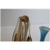 Image 2 : Art Glass Basket, Vase