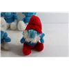Image 3 : (4) Smurf Plushies