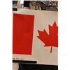 Image 2 : Maxwell Poster - 39 1/4" x 20", Damaged; Canada Flag Poster - 28" x 17"