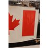 Image 3 : Maxwell Poster - 39 1/4" x 20", Damaged; Canada Flag Poster - 28" x 17"