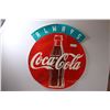 Image 1 : Coca Cola Plastic Poster - 28"