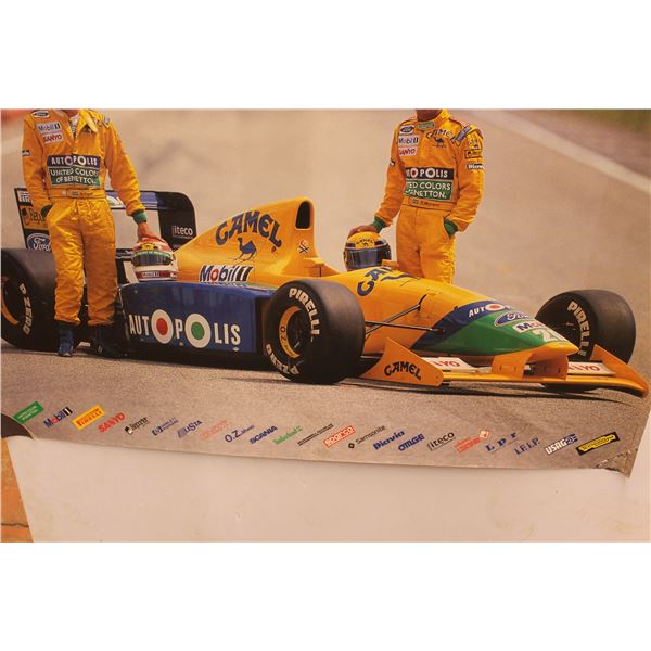 F1 ミニカー Camel Ford 20号車 Ford Camel Sponsored Formula 1 Poster - Bodnarus Auctioneering