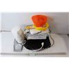 Image 1 : Wii Game Stepping Pad, Electric Kettle, Wire Organizer, Pizza Pan, Trays, etc.