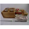 Image 1 : Jars in Wooden Holder, Tin, Wooden Crate, Pineapple Cake Pan, Cup, Spoon Rest