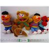 Image 1 : (5) Sesame Street Character Plush Toys